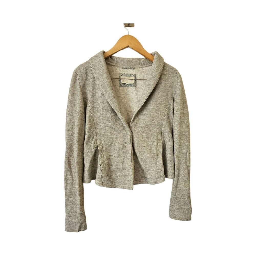 Anthropologie Saturday Sunday Blazer Women's Size‎ Small Gray One Button